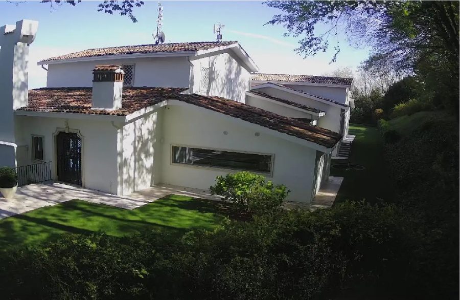 Villa a Teolo, perimetro protetto